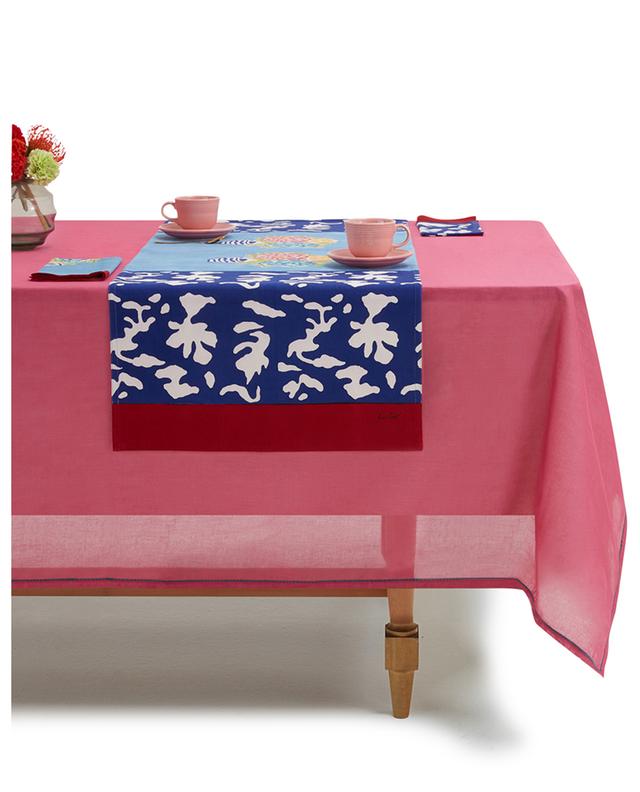 Chemin de table en coton Matisse Pot LISA CORTI