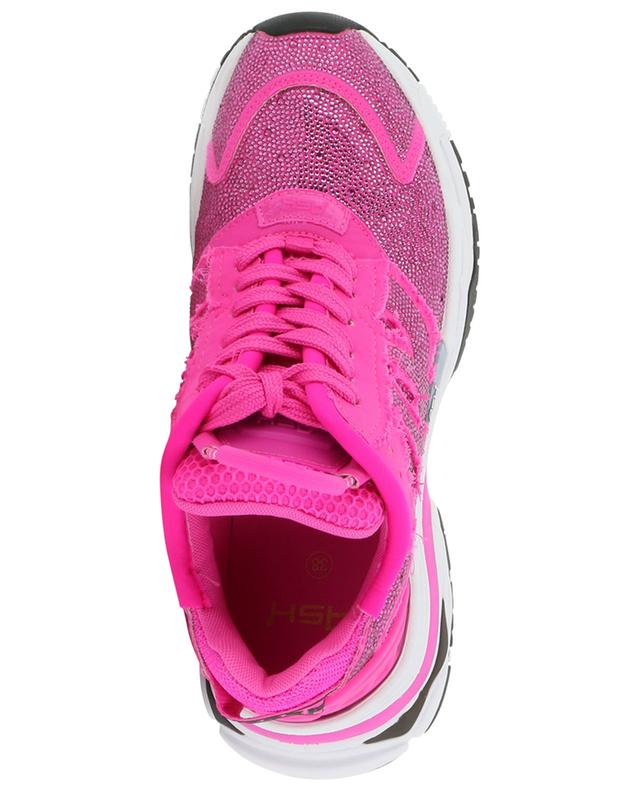 Race Strass nylon lace-up low-top sneakers ASH