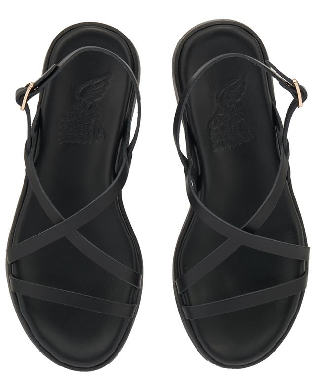 Silia leather platform sandals ANCIENT GREEK SANDALS