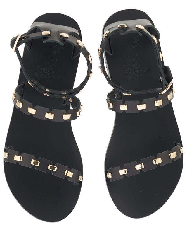 Coco studded flat leather sandals ANCIENT GREEK SANDALS