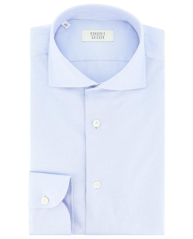 Nando textured cotton slim fit shirt BONGENIE GRIEDER