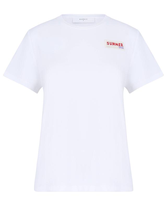 T-shirt à manches courtes en coton Summer 1926 BEATRICE .B