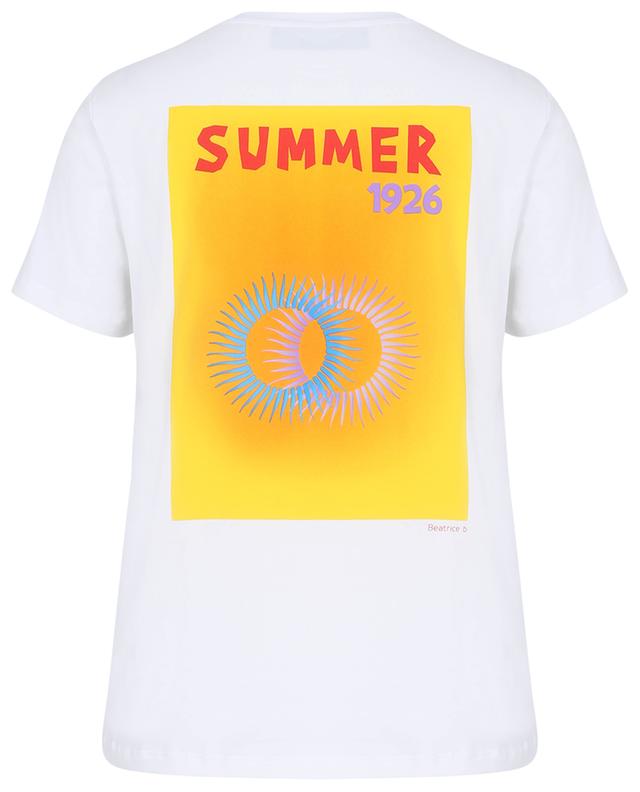 Summer 1926 cotton short-sleeved T-shirt BEATRICE .B