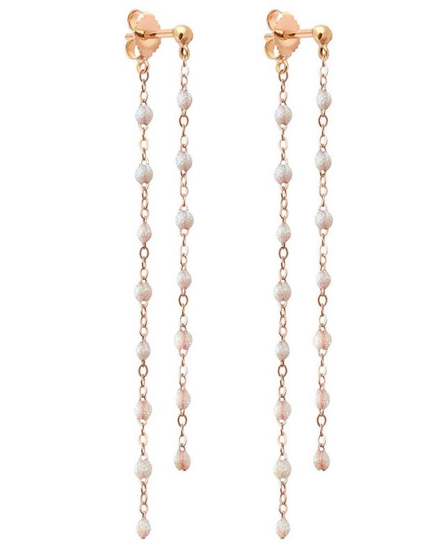 Boucles d&#039;oreilles pendantes en or rose Dansantes Classique Gigi GIGI CLOZEAU