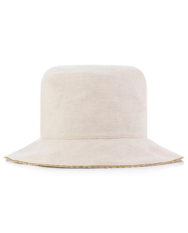 Chapeau cloche en lin et coton GI&#039;N&#039;GI