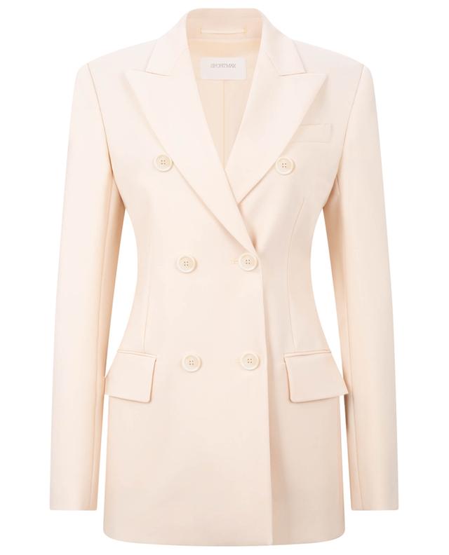 Gelly double-breasted cinched wool blazer SPORTMAX