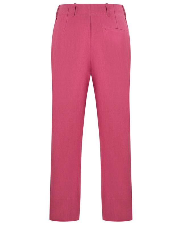 Rebecca wide-leg high-rise linen trousers &#039;S MAXMARA