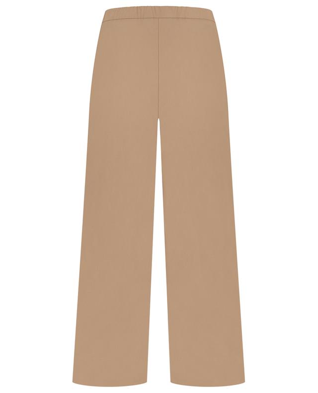 Argento wide-leg distressed poplin trousers &#039;S MAXMARA