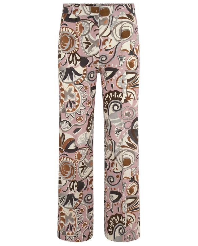 Pantalon large raccourci imprimé Licia &#039;S MAXMARA