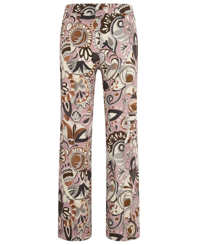Pantalon large raccourci imprimé Licia &#039;S MAXMARA