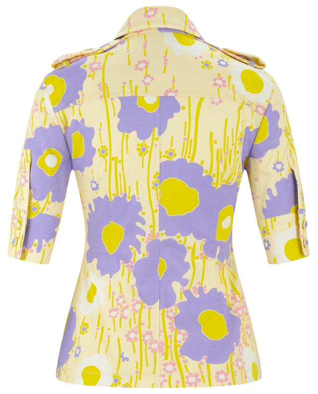 Chemise fleurie en jersey à manches courtes Meandro SPORTMAX