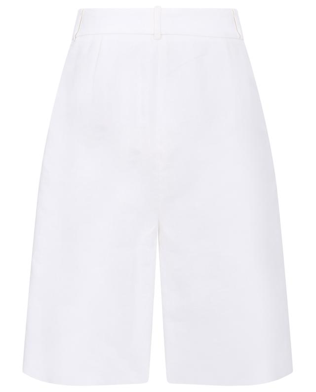 Tailored linen blend Bermuda shorts FABIANA FILIPPI