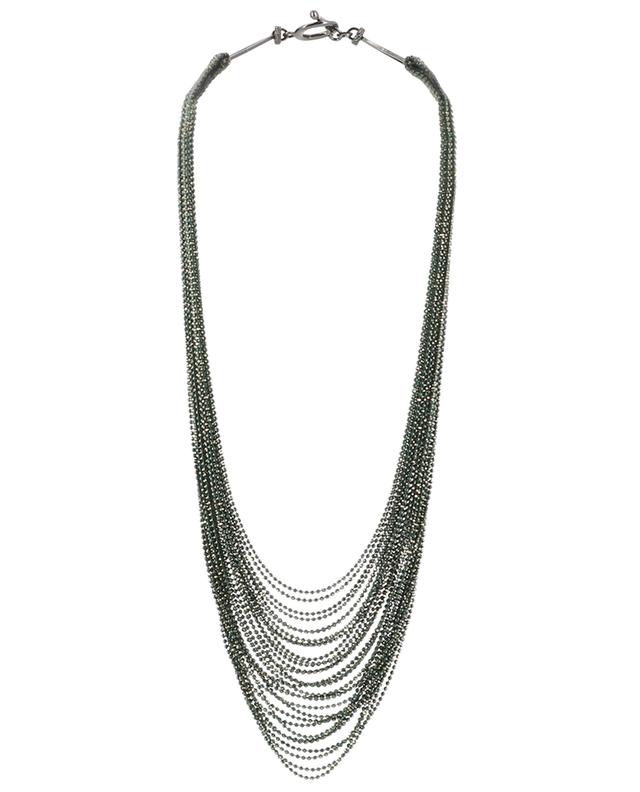 Mehrsträngige Halskette aus glitzernden Perlen FABIANA FILIPPI