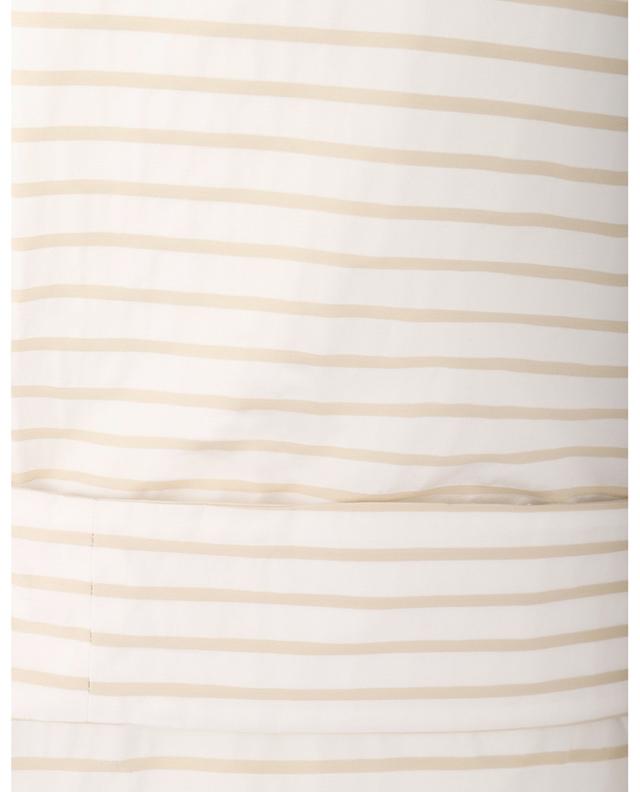 Striped belted poplin shirt FABIANA FILIPPI