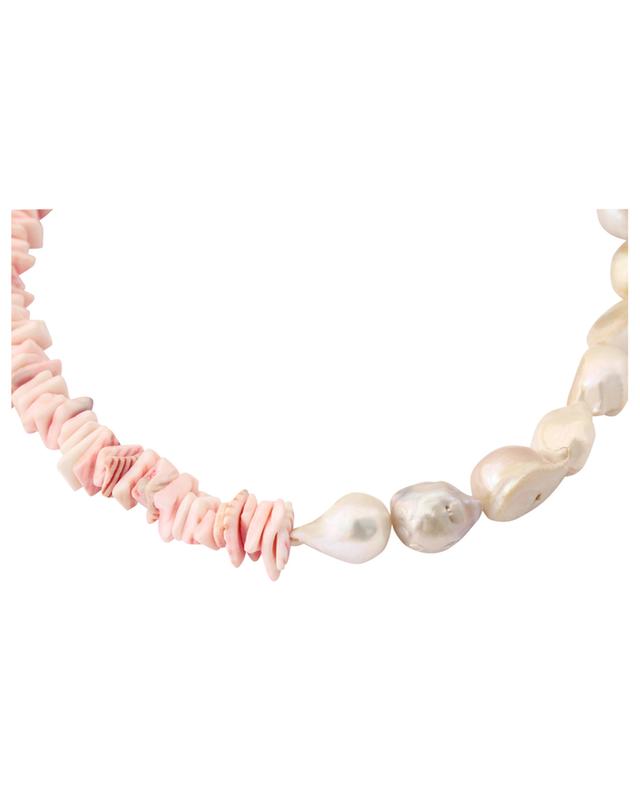 Daphne seashell and pearl necklace BY ALONA