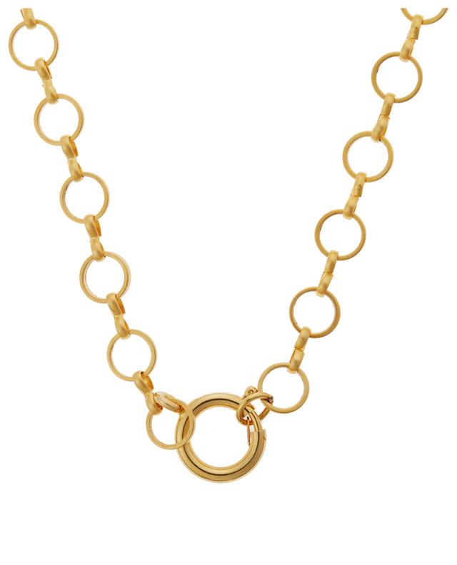 Round Link chain in gold metal EYE M BY ILEANA MAKRI