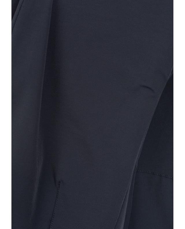 Seductive pantalon fuselé en coton mélangé marine a26800