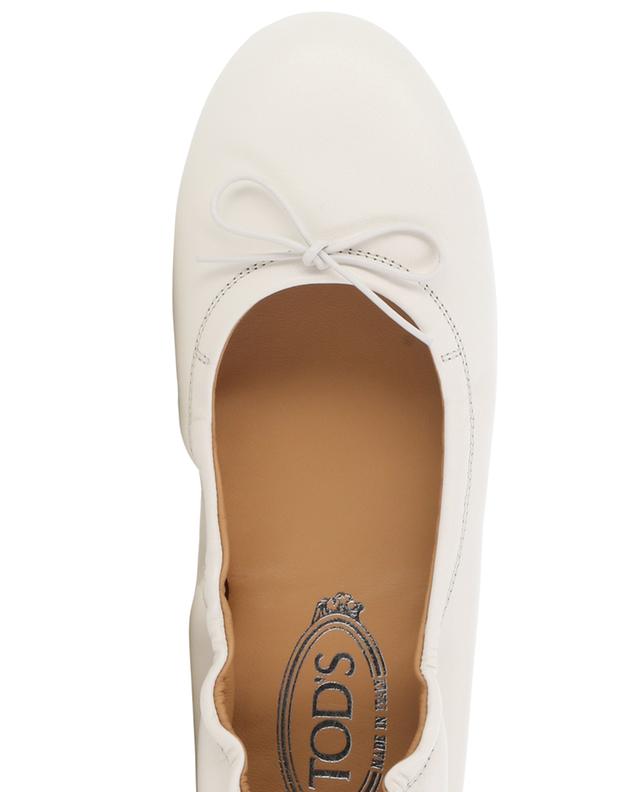 Bubble nappa leather ballet flats with spikes TOD&#039;S