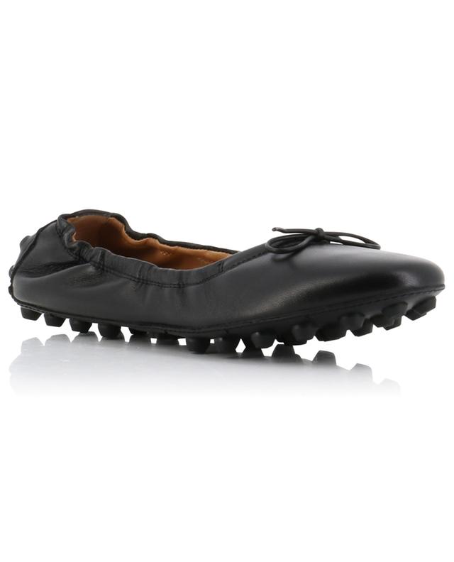 Bubble nappa leather ballet flats with spikes TOD&#039;S