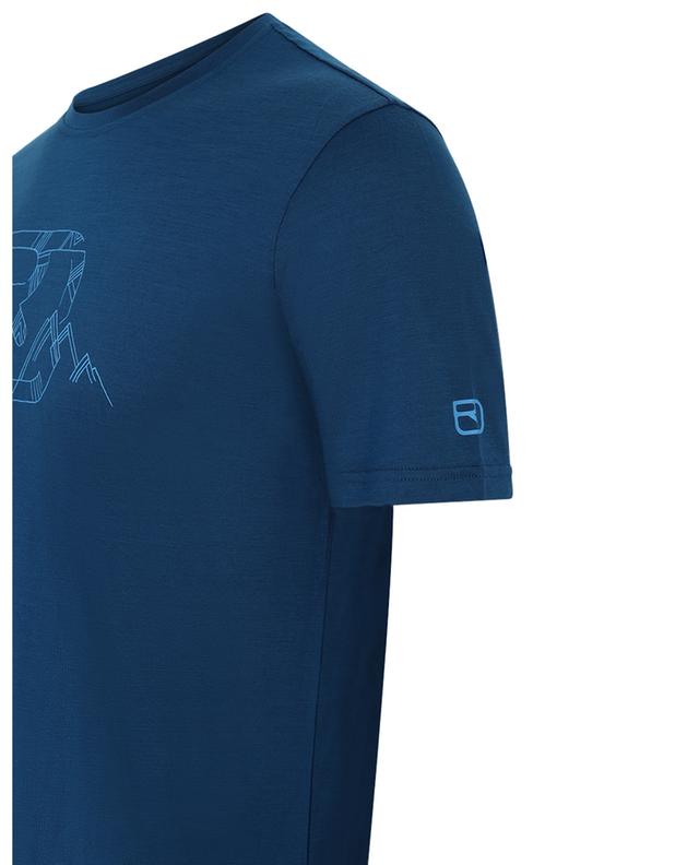 Kurzarm-T-Shirt aus Merinowolle 120 Cool Tec Mtn ORTOVOX