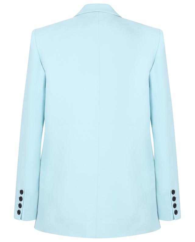 Wool and silk blend single-breasted blazer ROLAND MOURET