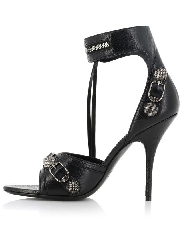 Cagole 110 arena leather heeled sandals BALENCIAGA