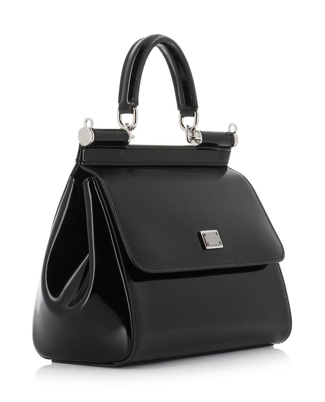 Sicily Mini patent leather handbag DOLCE &amp; GABBANA