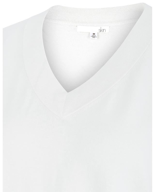 Davinah organic cotton V-neck jumper SKIN