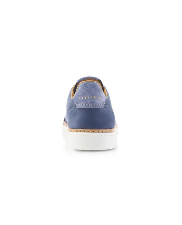Ava checked suede low-top lace-up sneakers RUBIROSA