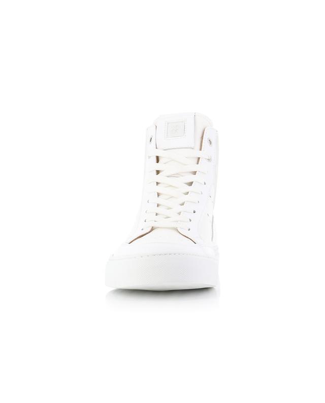 Ana high-top suede and leather sneakers RUBIROSA
