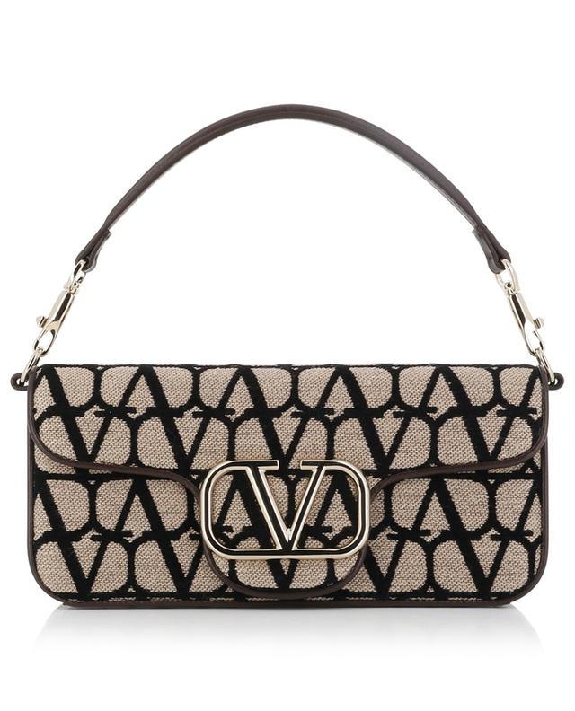 Valentino Garavani Iconographe Loco Canvas Hobo Bag