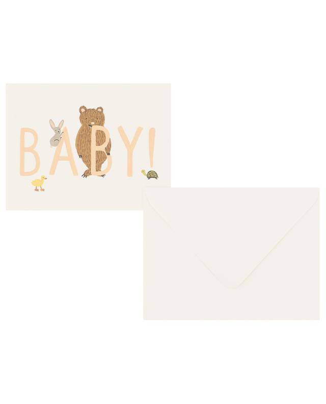 Carte de voeux en papier Baby! RIFLE PAPER &amp; CO