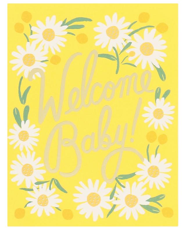 Daisy Baby paper greetings card RIFLE PAPER &amp; CO