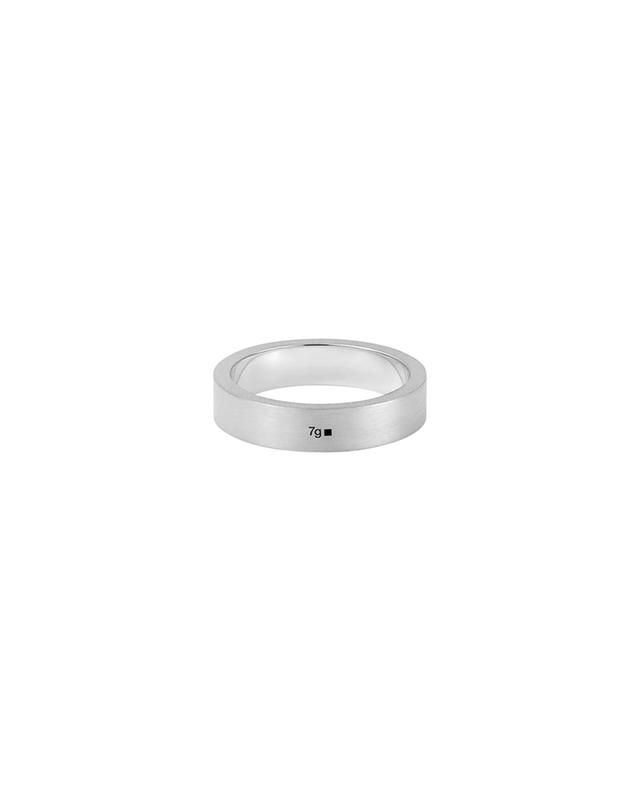 Ruban La 7g brushed silver ring LE GRAMME