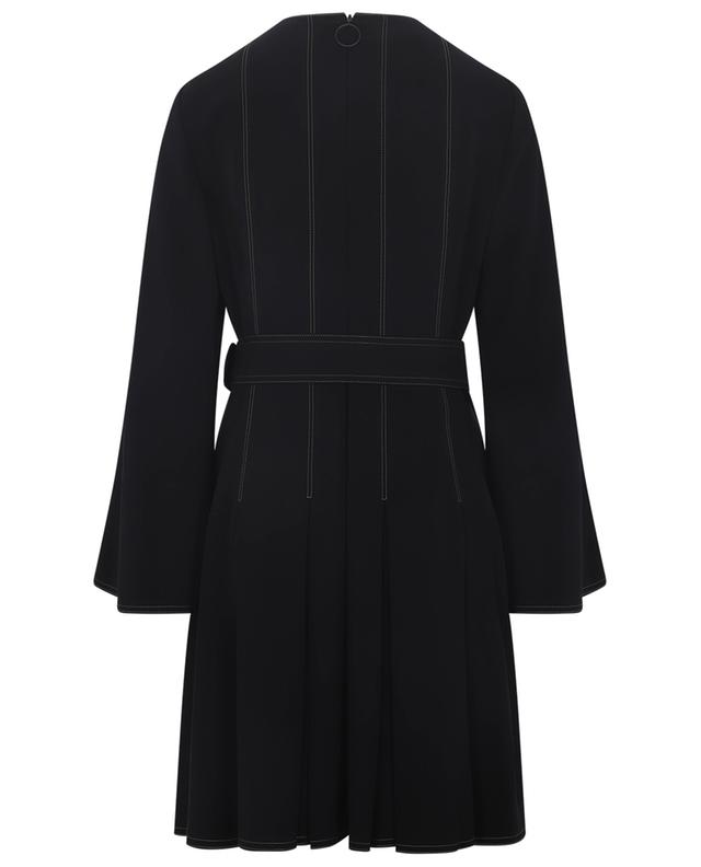 Short dress with long flared sleeves AKRIS PUNTO