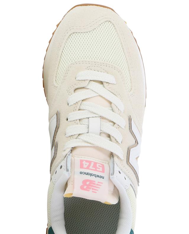 574 suede lace-up low-top sneakers NEW BALANCE