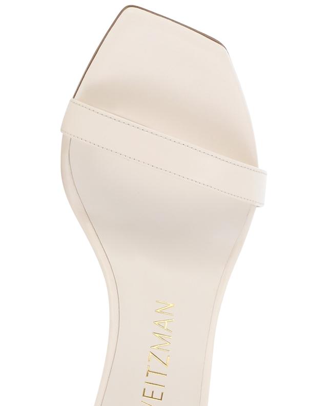 Nunakedcurve 85 smooth leather heeled sandals STUART WEITZMAN