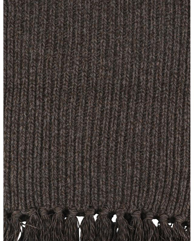 Inse ribbed wool and cashmere scarf GOLDEN GOOSE