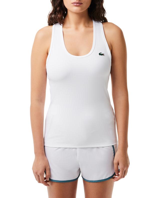 Lacoste SPORT slim-fit ribbed sports tank top LACOSTE