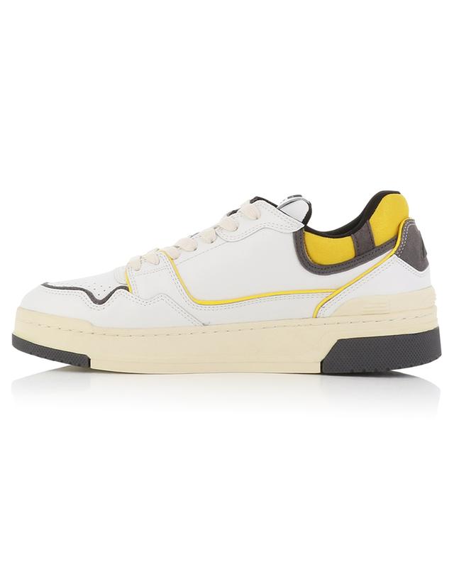 CLC multi-material sneakers with touches of yellow AUTRY