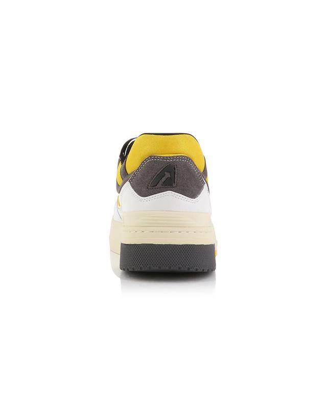 Materialmix-Sneakers mit gelben Akzenten CLC AUTRY