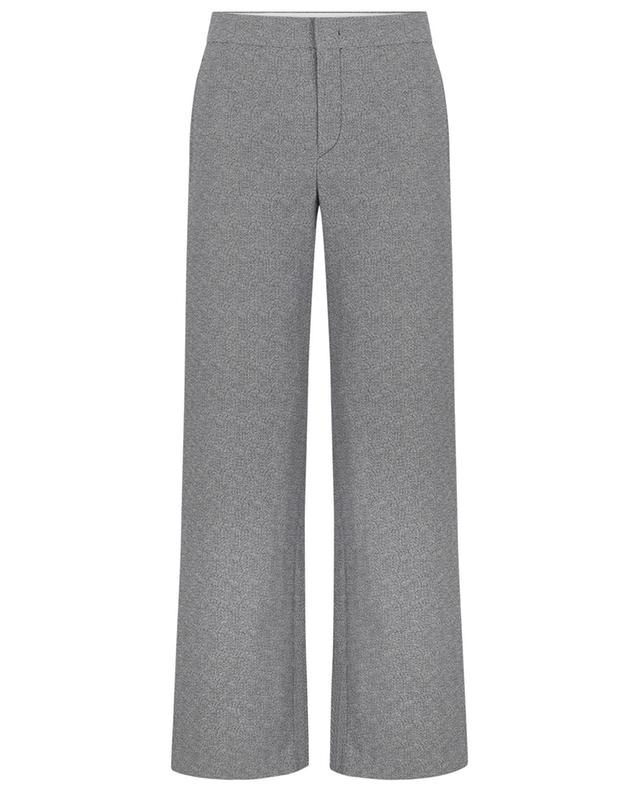 Scarly tweed effect high-rise wide-leg trousers ISABEL MARANT