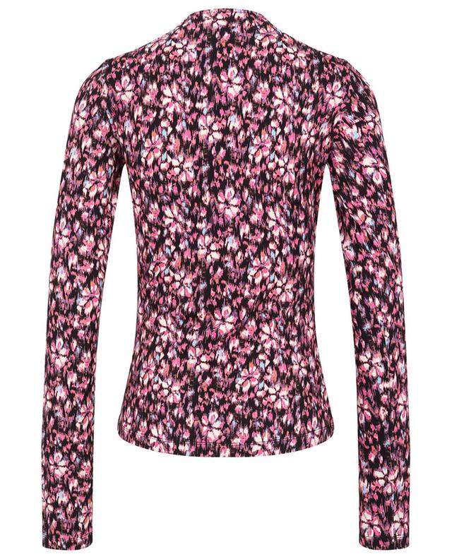 Lyss floral fitted T-shirt with knot MARANT ETOILE