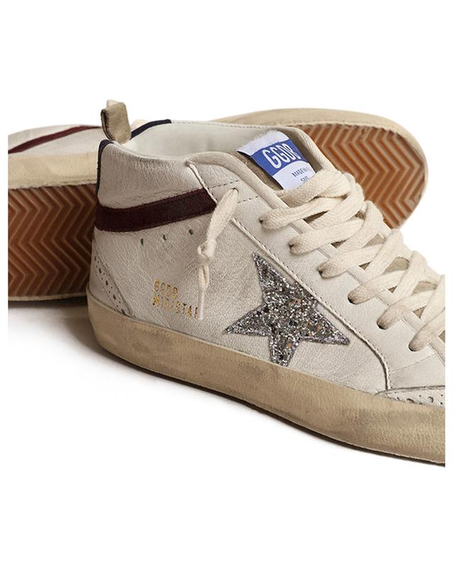 Mid Star Classic high-top sneakers with glitter star GOLDEN GOOSE