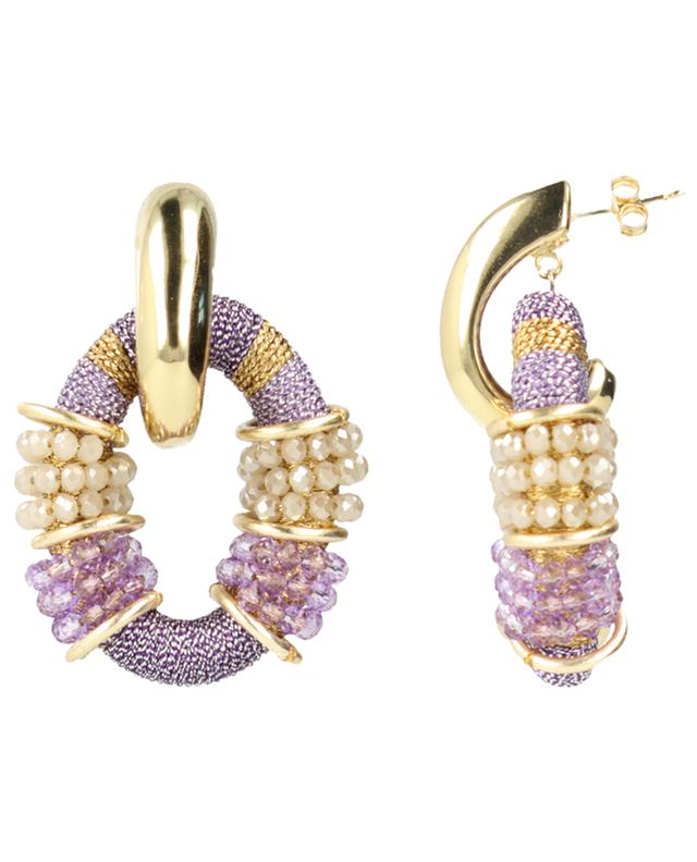 Boucles d&#039;oreilles pendantes Elle Glassberry Combi Oval Deluxe M LOTT.GIOIELLI
