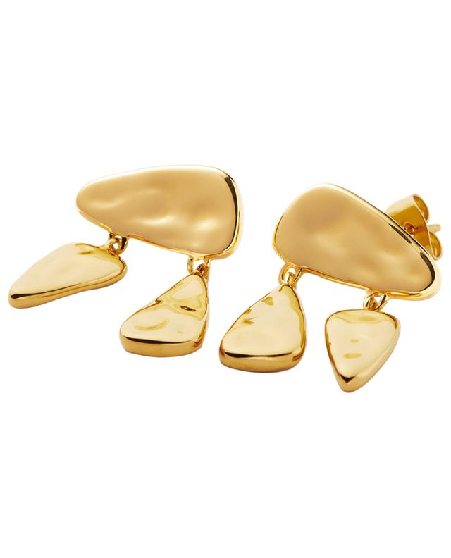 Molten Floating Charm gold-tone stud earrings MISSOMA