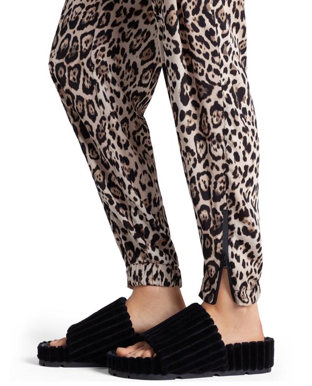 Kathi leopard patterned cargo trousers CAMBIO