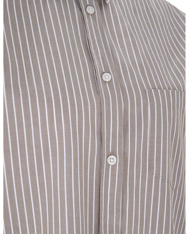 Chiara relaxed striped poplin shirt LMND