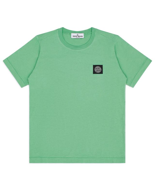 Compass Patch 20147 boy&#039;s short-sleeved T-shirt STONE ISLAND JUNIOR