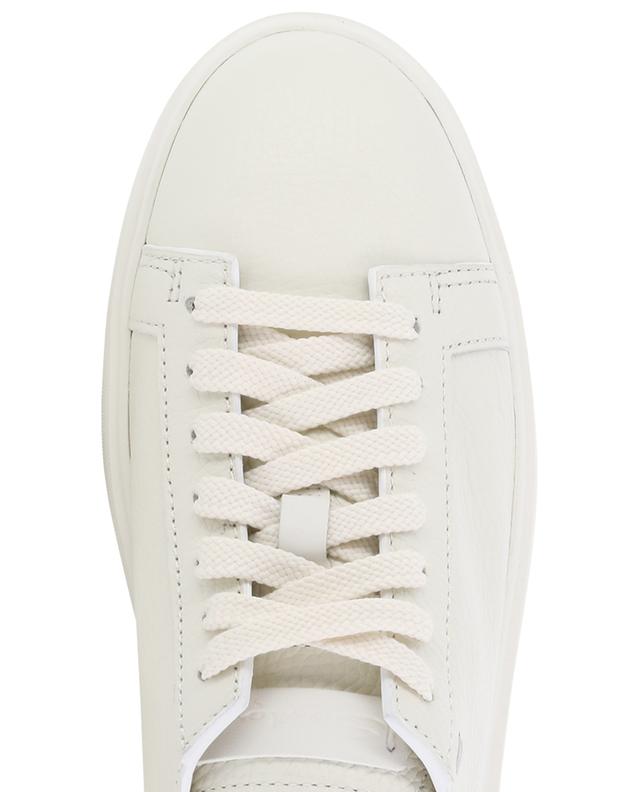 Leather lace-up low-top sneakers SANTONI